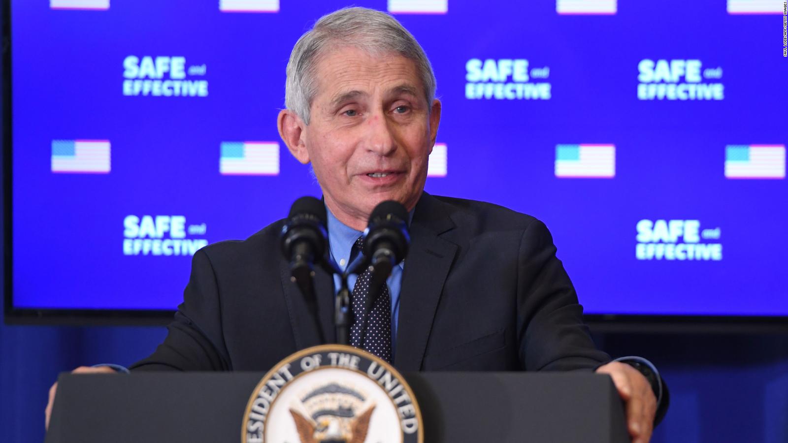 Fauci: We don't want the pandemic to be much worse