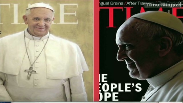 ¿el Papa Francisco Tiene Cuernos En La Portada De Time Otra Vez Cnn