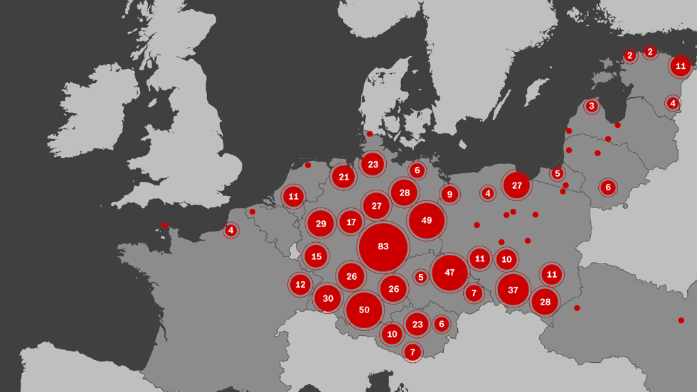 Mapa: las cifras de los campos de la muerte nazis | CNN