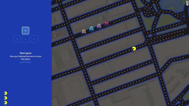 Google Maps Te Pone A Jugar Pac Man En Las Calles De Tu Ciudad Cnn