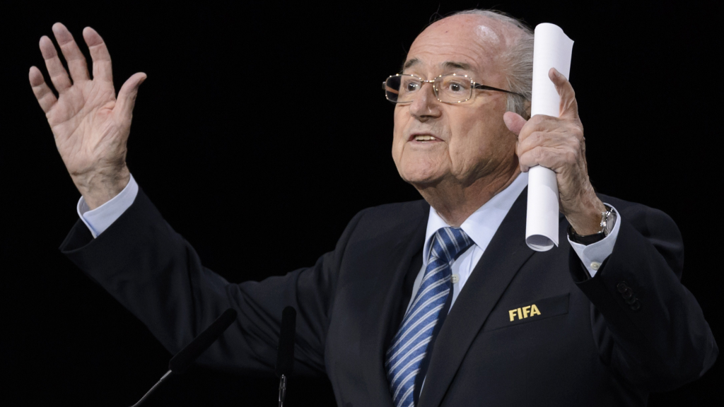 Blatter lleva 17 años al frente de la FIFA.