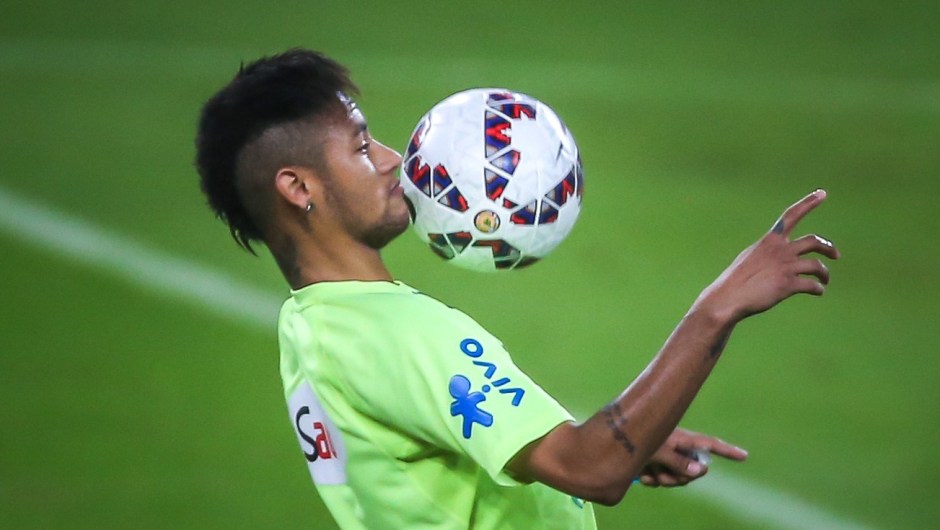 Neymar, estrella de Brasil (Crédito: JEFFERSON BERNARDES/AFP/Getty Images)