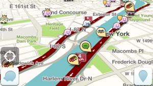Waze es una aplicación de GPS que actualiza en tiempo real el tráfico de tu ciudad.