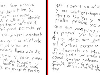 Engaño posterior Apto Ayúdame a que mi papá vuelva”: emotiva carta de un niño boliviano a  Francisco | CNN