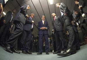 El grupo de los 5+1 alcanzó luego de dos años un histórico acuerdo nuclear con Irán, para evitar la proliferación de armas nucleares. (Crédito: JOE KLAMAR/AFP/Getty Images)