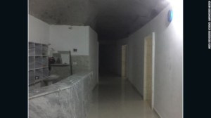 CNN obtuvo esta foto de un hospital clandestino en un lugar desconocido de Siria.