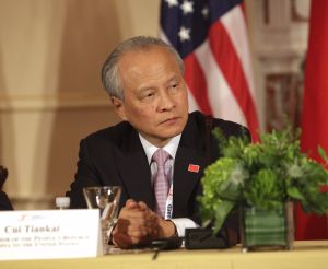 Cui Tiankai, embajadaror de China en Estados Unidos. (Crédito: CHRIS KLEPONIS/AFP/Getty Images)
