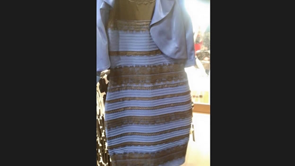 El vestido más viral de las redes en 2015.