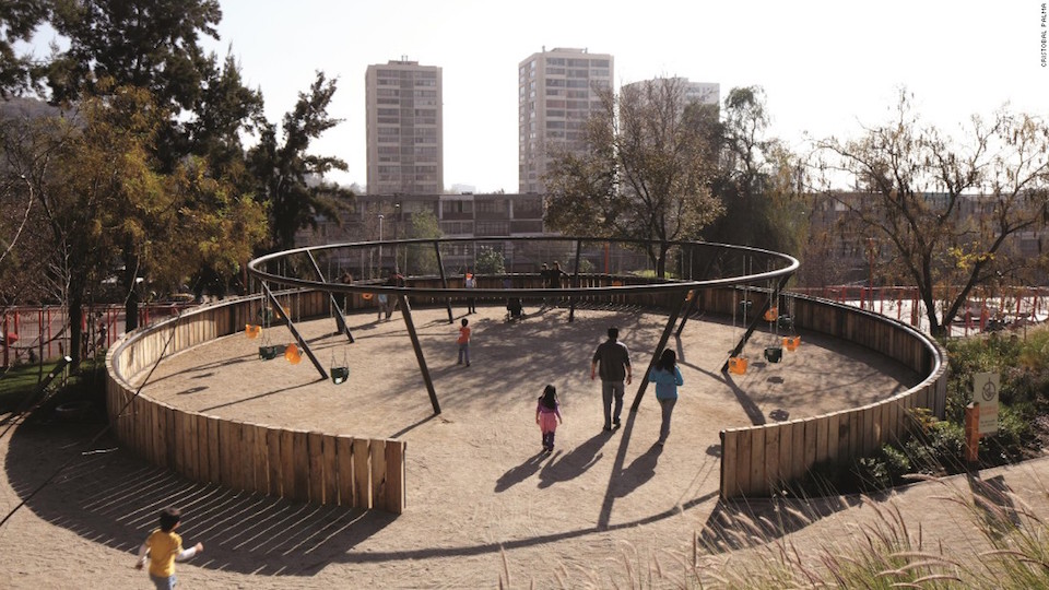 Parque Bicentenario de la Infancia, Santiago, Chile 