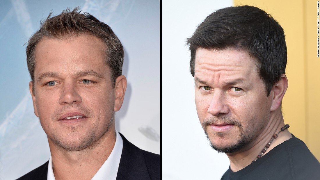 Mark Wahlberg Revela Qu Hace Cuando Lo Confunden Con Matt Damon CNN   150612110923 09 Interchangeable Celebs 0612 Damon Wahlberg Super 169 