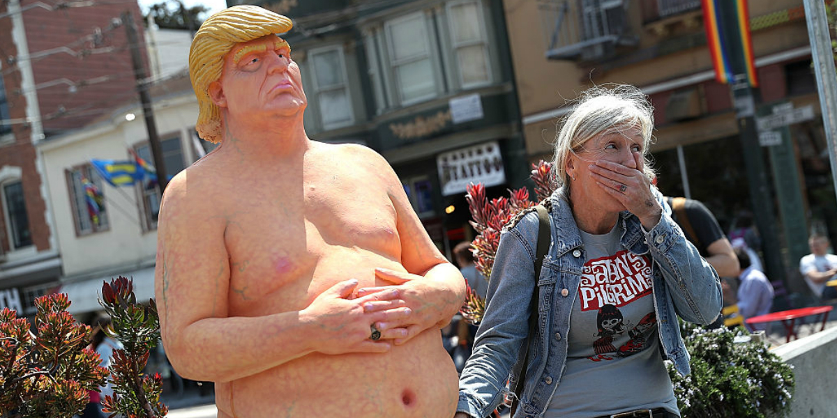 Subastan Estatua De Trump Desnudo En Más De 20000 Dólares Cnn 1402