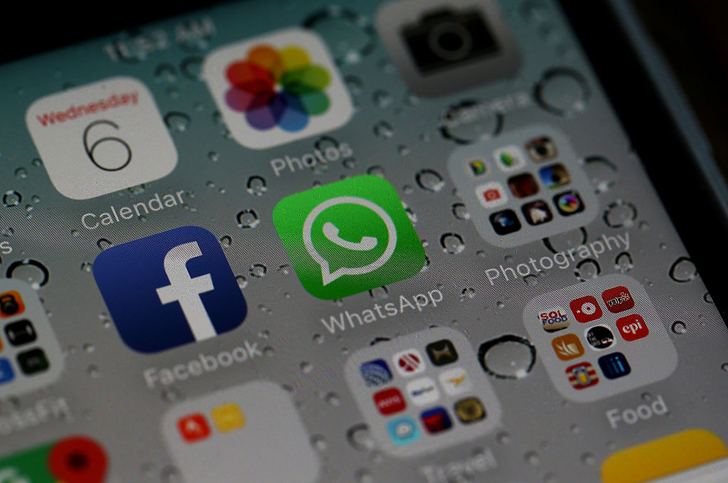 Facebook adquirió WhatsApp en 2014 en una transacción de 19.000 millones de dólares. (Crédito: Justin Sullivan/Getty Images)
