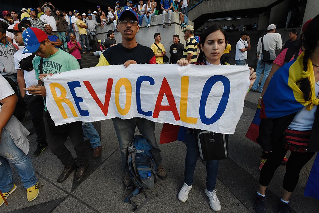 Jornada De Marchas En Venezuela A Favor Y En Contra Del Gobierno De ...