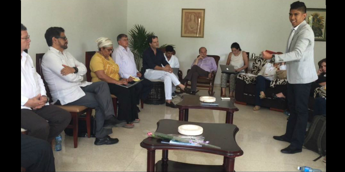 Al encuentro en La Habana asistieron representantes de las familias de los diputados. 