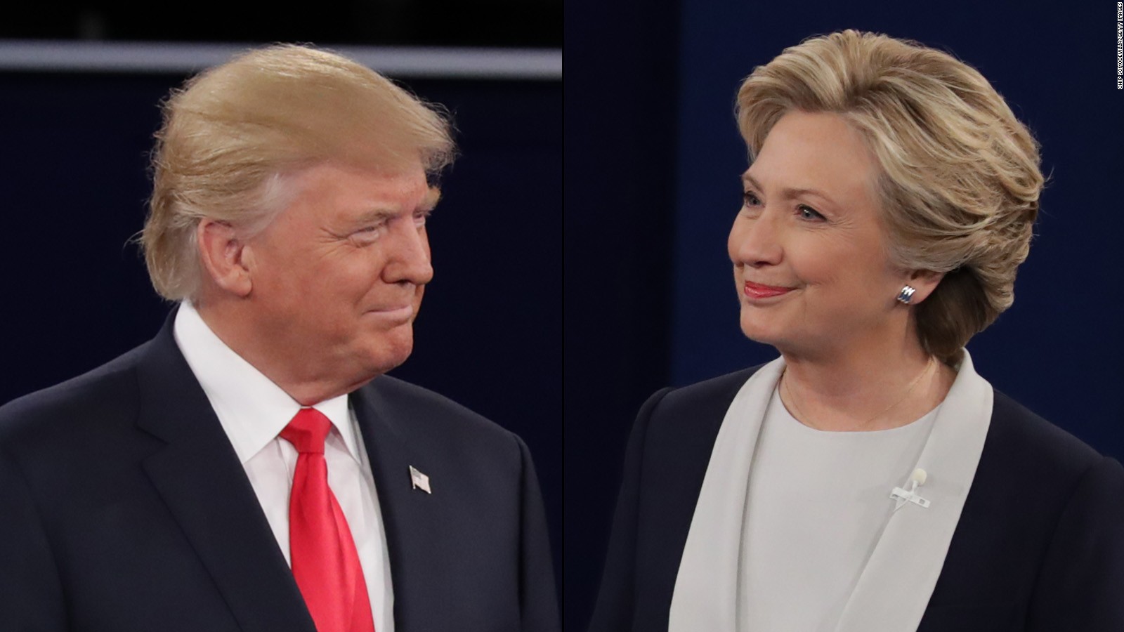 Clinton Y Trump Forzados A Decir Algo Bueno Uno Del Otro Video Cnn 7372