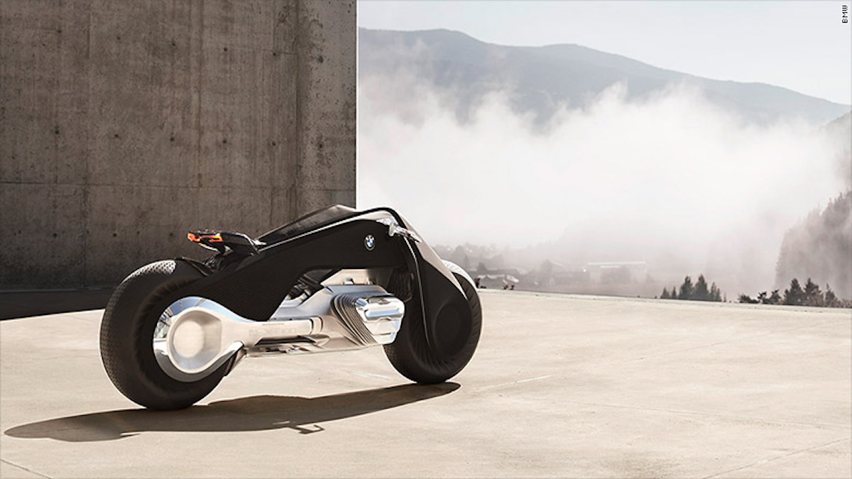índice Frágil Esquiar Conoce la moto futurista de BMW que se sostiene sola y evitará accidentes |  CNN