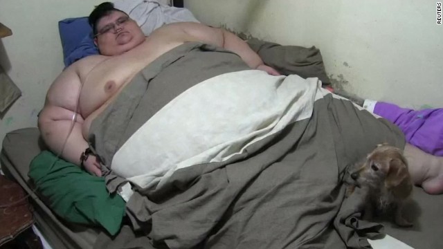 El Hombre Mas Obeso Del Mundo Deja Su Cama Por Primera Vez En 6 Anos Cnn