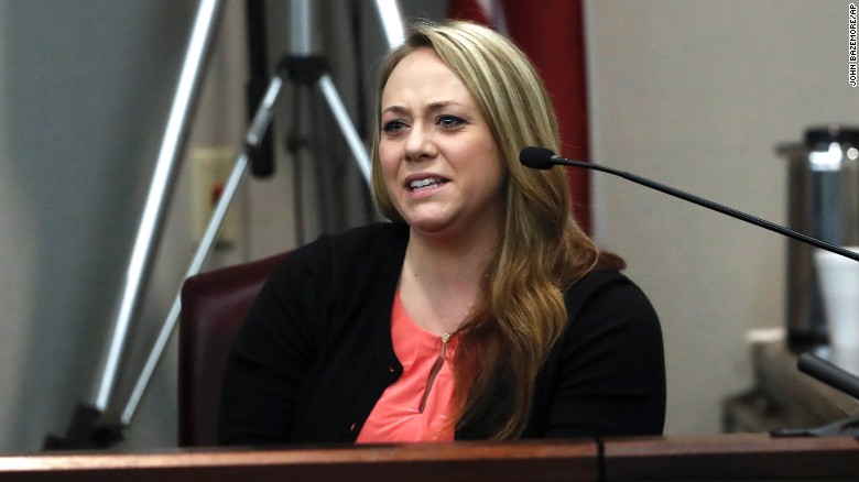 Leanna Taylor declaró durante el juicio por homicidio contra su exesposo, Justin Ross Harris.