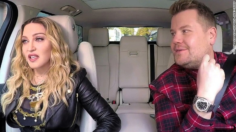 El Atrevido Twerking De Madonna En El Carpool Karaoke Cnn