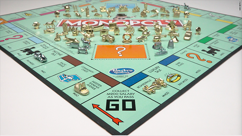 Por primera vez en la historia de la marca, que ya completa 82 años, Monopolio está permitiendo que el público decida si todas las piezas del juego deben ser reemplazadas por algo nuevo. 