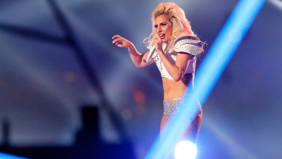 HOUSTON, TX - FEBRUARY 05: Lady Gaga performs during the Pepsi Zero Sugar Super Bowl 51 Halftime Show at NRG Stadium on February 5, 2017 in Houston, Texas. (Photo by Kevin C. Cox/Getty Images)