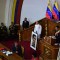 Venezuelan President Nicolas Maduro addresses the all-powerful pro-Maduro assembly which has been placed over the National Assembly and tasked with rewriting the constitution, in Caracas on August 10, 2017. Recent demonstrations in Venezuela have stemmed from anger over the installation of the all-powerful Constituent Assembly that many see as a power grab by the unpopular President Maduro. The dire economic situation also has stirred deep bitterness as people struggle with skyrocketing inflation and shortages of food and medicine. / AFP PHOTO / RONALDO SCHEMIDT (Photo credit should read RONALDO SCHEMIDT/AFP/Getty Images)