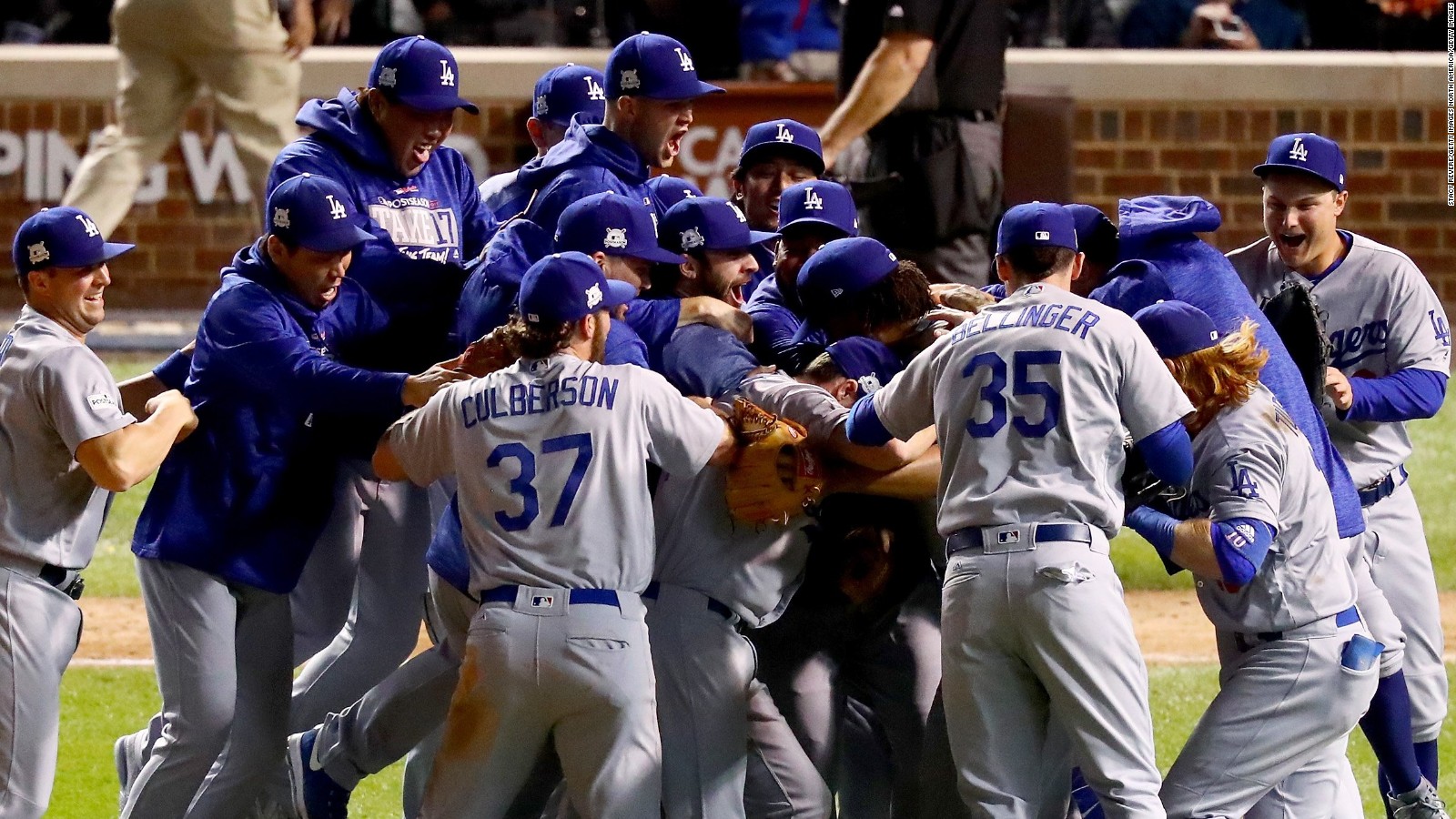 Dodgers de Los Ángeles vuelven a la Serie Mundial de Béisbol Video CNN