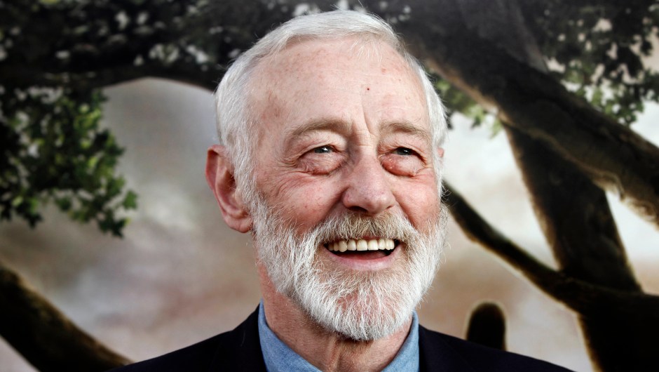 FILE - In this July 26, 2010 file photo, actor John Mahoney arrives at the premiere of "Flipped" in Los Angeles. Mahoney’s longtime manager, Paul Martino, said Mahoney died Sunday, Feb. 4, 2018, in Chicago after a brief hospitalization. The cause of death was not immediately announced. He was 77. (AP Photo/Matt Sayles, File)