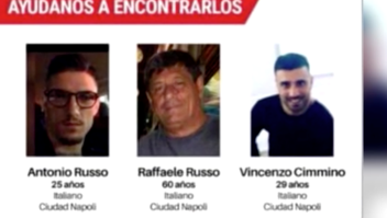 Rafaelle y Antonio Russo y Vicenzo Cimmino. italianos desaparecidos en Jalisco, México
