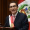 Peru's new President Martin Vizcarra delivers a speech after taking oath during a ceremony at the Congress in Lima on March 23, 2018. / AFP PHOTO / Cris BOURONCLE (Photo credit should read CRIS BOURONCLE/AFP/Getty Images)