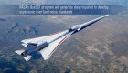 La NASA desarrolla un avión supersónico silencioso y comercial