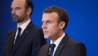 Macron dice que convenció a Trump de limitar ataque aéreo