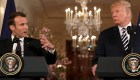 Trump y Macron sellan lazos pese a desacuerdos