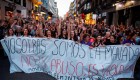 Protestas contra sentencia a "La Manada"