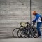 A cyclist arrives to participate in the Fifth World Bicycle Forum, an organization that aims to promote bicycles in cities which is taking place until April 5, in Santiago on April 1, 2016. AFP PHOTO MARTIN BERNETTI / AFP / MARTIN BERNETTI (Photo credit should read MARTIN BERNETTI/AFP/Getty Images)