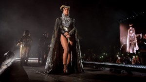 Beyoncé, durante un concierto en Coachella.