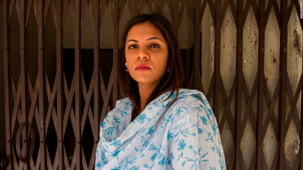 Mujer India. Akriti Kholi, 29, profesora en la Universidad de Delhi.