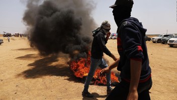 Protestas en Gaza dejan más de 50 muertos