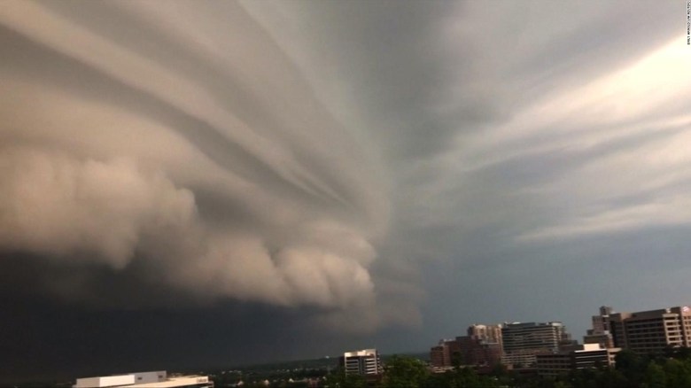 #LaImagenDelDía: tormentas en EE.UU. dejan impresionantes imágenes