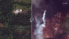 #LaImagenDelDía: antes y después de la erupción del Kilauea