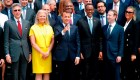 Encuentro en Francia de Zuckerberg, Macron y líderes tecnológicos
