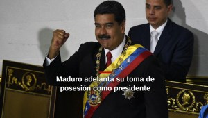 #MinutoCNN: Maduro adelanta su toma de posesión
