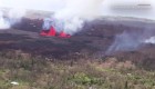 Espectaculares imágenes de brotes de lava en Hawai