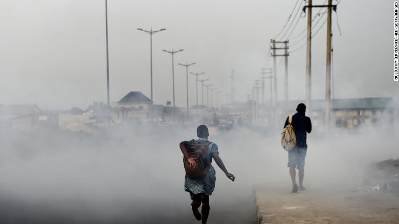 Ciudades más contaminadas del mundo. Port Harcourt, Nigeria. La ciudad se encuentra en la región del Delta del Níger productora de petróleo.