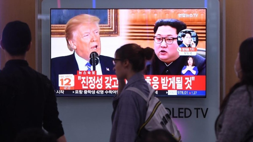 Donald Trump y Kim Jong Un