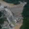 Imagen aérea de la presa de Hidroituango, en el río Cauca, Colombia. (Crédito: JOAQUIN SARMIENTO/AFP/Getty Images)