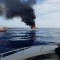 Angustioso rescate en llamas en las costas de Fort Lauderdale