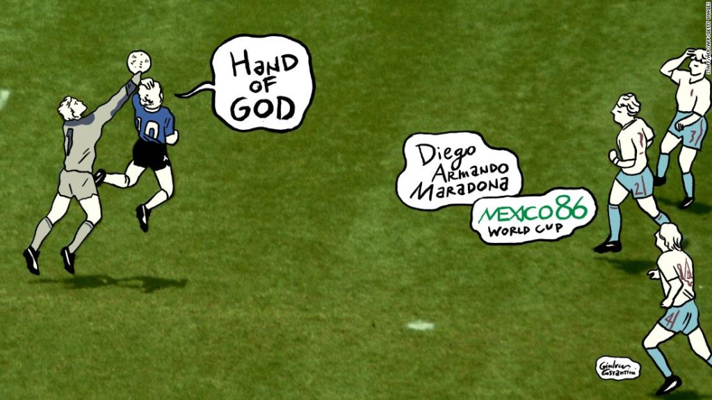 Maradona, la 'mano de Dios' y el mejor gol de la historia