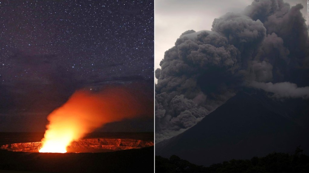 Actividad volcánica en Hawái y Guatemala no es aislada