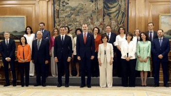 El gabinete de mayoría femenina de Pedro Sánchez